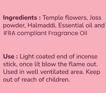 Lot de 80 bâtons d'encens à la sauge blanche pour le nettoyage – Sans charbon de bois, fabriqués à partir de fleurs recyclées | Bâtons d'encens pour nettoyer les énergies négatives | Encens en Baton