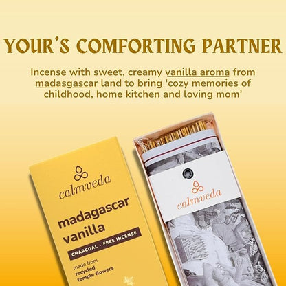 Lot de 80 bâtons d'encens à la sauge blanche pour le nettoyage – Sans charbon de bois, fabriqués à partir de fleurs recyclées | Bâtons d'encens pour nettoyer les énergies négatives | Encens en Baton