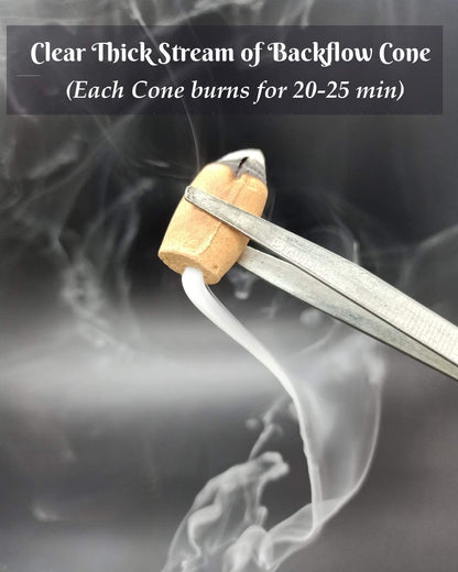 Lot de 80 bâtons d'encens à la sauge blanche pour le nettoyage – Sans charbon de bois, fabriqués à partir de fleurs recyclées | Bâtons d'encens pour nettoyer les énergies négatives | Encens en Baton