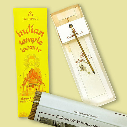 Lot de 80 bâtons d'encens à la sauge blanche pour le nettoyage – Sans charbon de bois, fabriqués à partir de fleurs recyclées | Bâtons d'encens pour nettoyer les énergies négatives | Encens en Baton