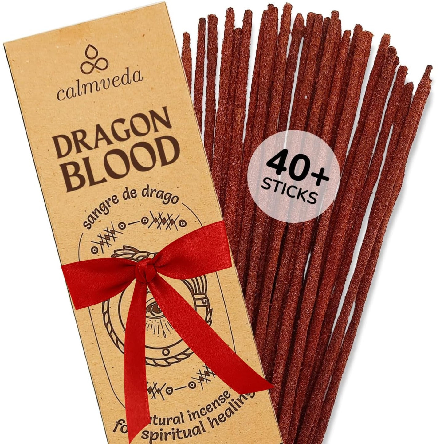 Lot de 80 bâtons d'encens à la sauge blanche pour le nettoyage – Sans charbon de bois, fabriqués à partir de fleurs recyclées | Bâtons d'encens pour nettoyer les énergies négatives | Encens en Baton